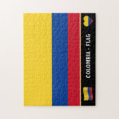 コロンビア国旗・コロンビア国/コロンビア ジグソーパズル (縦)