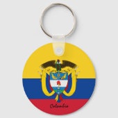 コロンビア国旗・コロンビア愛国者/スポーツ キーホルダー (裏面)