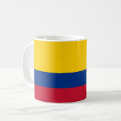 コロンビア国旗 コーヒーマグカップ (正面左)
