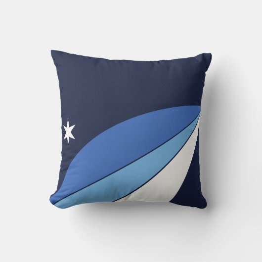 コロンビア国旗（サウスカロライナ） クッション (正面)