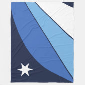 コロンビア国旗（サウスカロライナ） フリースブランケット (正面)