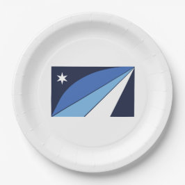 コロンビア国旗（サウスカロライナ） ペーパープレート