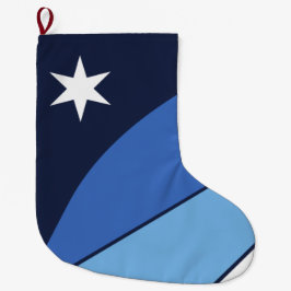 コロンビア国旗（サウスカロライナ） ラージクリスマスストッキング
