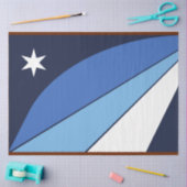 コロンビア国旗（サウスカロライナ） 薄葉紙 (クラフト)