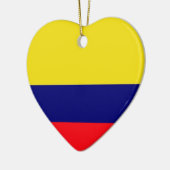 コロンビア国旗 セラミックオーナメント (左)