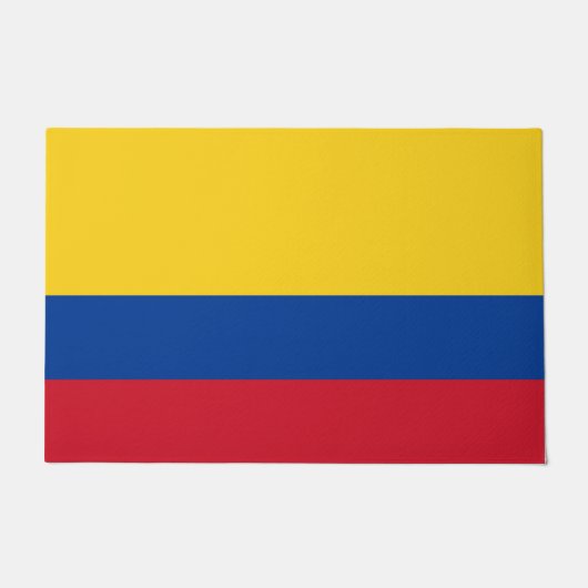 コロンビア国旗 ドアマット (正面)