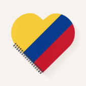 コロンビア国旗 ノートブック (正面)