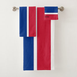 コロンビア国旗 バスタオルセット