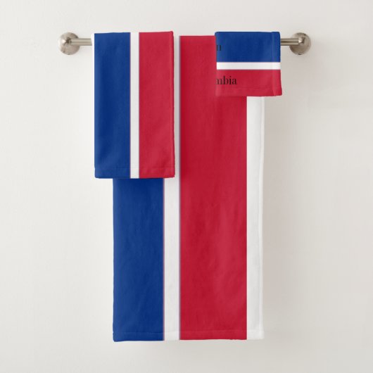 コロンビア国旗 バスタオルセット (インサイチュ)