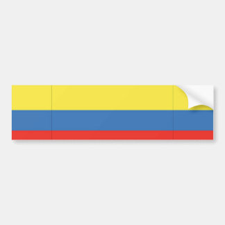 コロンビア国旗 バンパーステッカー
