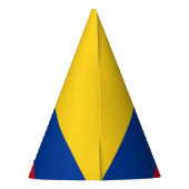 コロンビア国旗 パーティーハット (裏面)