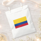 コロンビア国旗 フェイバーバッグ (クリップ留めされた状態)