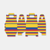 コロンビア国旗 フェイバーボックス (折り畳みなし)