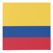 コロンビア国旗 フォトキューブ (正面)