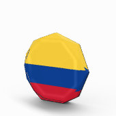 コロンビア国旗 フォトブロック (右)