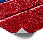 コロンビア国旗 ポスター (角)