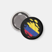 コロンビア国旗 マグネット (正面/裏面)
