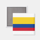 コロンビア国旗 マグネット (正面/裏面)