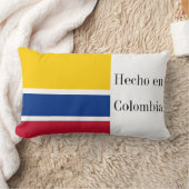 コロンビア国旗 ランバークッション (ブランケット)