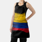 コロンビア国旗、国旗 エプロン (インサイチュ)