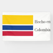 コロンビア国旗 横断幕 (横)