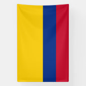 コロンビア国旗 横断幕 (縦)