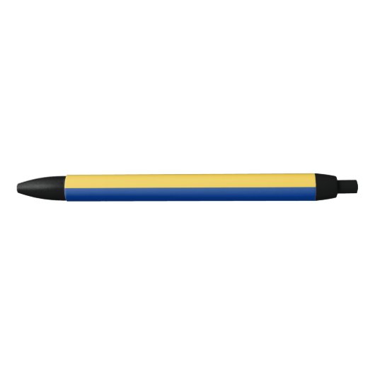 コロンビア国旗 黒ボールペン (正面)