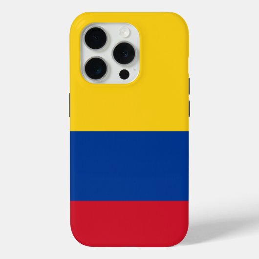 コロンビア国旗、Apple iPhone 15 Pro Case-Mate iPhoneケース (裏面)