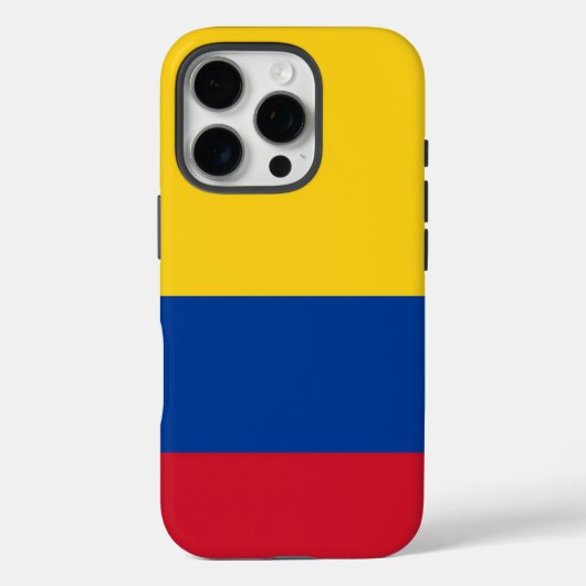コロンビア国旗、Apple iPhone 16 Pro Case-Mate iPhoneケース (裏面)