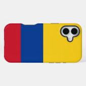 コロンビア国旗 iPhone 16 Plus Mate iPhoneケース (裏面横)