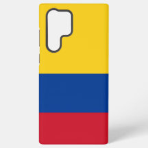 コロンビア国旗 Samsung Galaxy S22 Ultra カバー