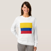 コロンビア国旗 Tシャツ (正面フル)