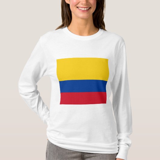 コロンビア国旗 Tシャツ (正面)