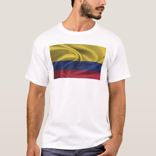 コロンビア国旗 Tシャツ (正面)