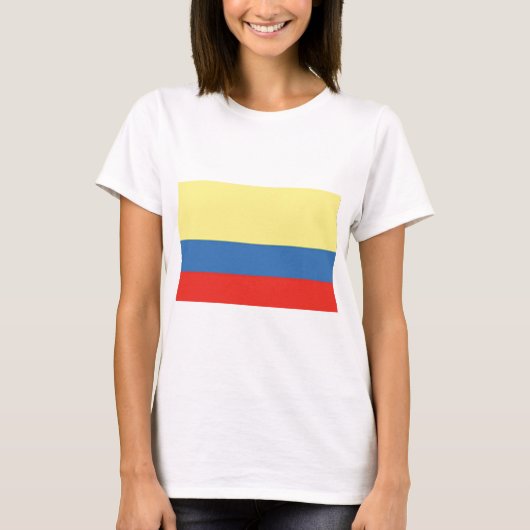 コロンビア国旗 Tシャツ (正面)