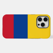 コロンビア国旗iPhone 15 Pro Maxケース iPhoneケース (裏面横)