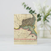 コロンビア地区の地図 ポストカード (スタンド正面)