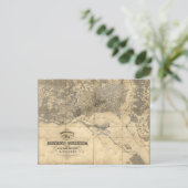 コロンビア地域地形図(1861) ポストカード (スタンド正面)