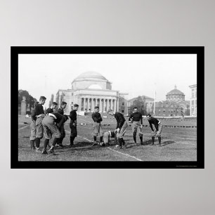 コロンビア大学の学校代表のフットボール・チーム1916年 ポスター