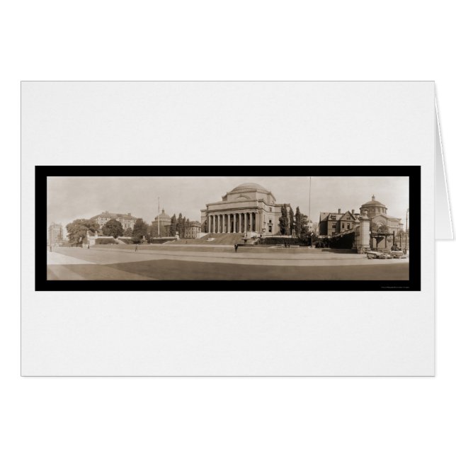 コロンビア大学NYの写真1909年 (正面横)