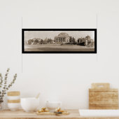 コロンビア大学NY写真1909 ポスター (キッチン)