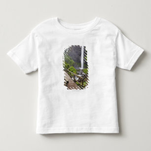 コロンビア川およびLatourellの滝にわたる橋 トドラーTシャツ
