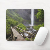 コロンビア川およびLatourellの滝にわたる橋 マウスパッド (マウス)