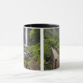 コロンビア川およびLatourellの滝にわたる橋 マグカップ (中央)