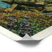 コロンビア川のケープホーンとシガーロック ポスター (角)