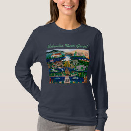 コロンビア川の峡谷のワイシャツ Tシャツ