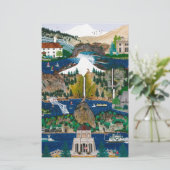 コロンビア川の峡谷を祝うこと 便箋 (スタンド正面)