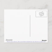 コロンビア川の霧の月 ポストカード (裏面)