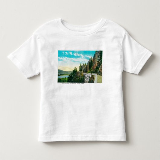 コロンビア川のShepperdのDell トドラーTシャツ (正面)
