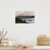 コロンビア川リバーボートシーン ポスター (キッチン)